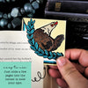 Chicken Signature Corner Bookmark