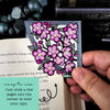 Vivid Cherry Blossom Deluxe Handmade Corner Bookmark