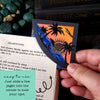 Beach Sunset Deluxe Corner Bookmark