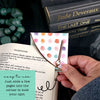 Paintbrush Artist Signature Corner Bookmark