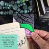 Wickedly Wonderful Signature Handmade Corner Bookmark