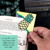 Pineapple Fruit Signature Corner Bookmark
