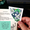 Secret Garden Signature Corner Bookmark