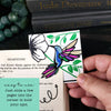 Hummingbird Deluxe Corner Bookmark