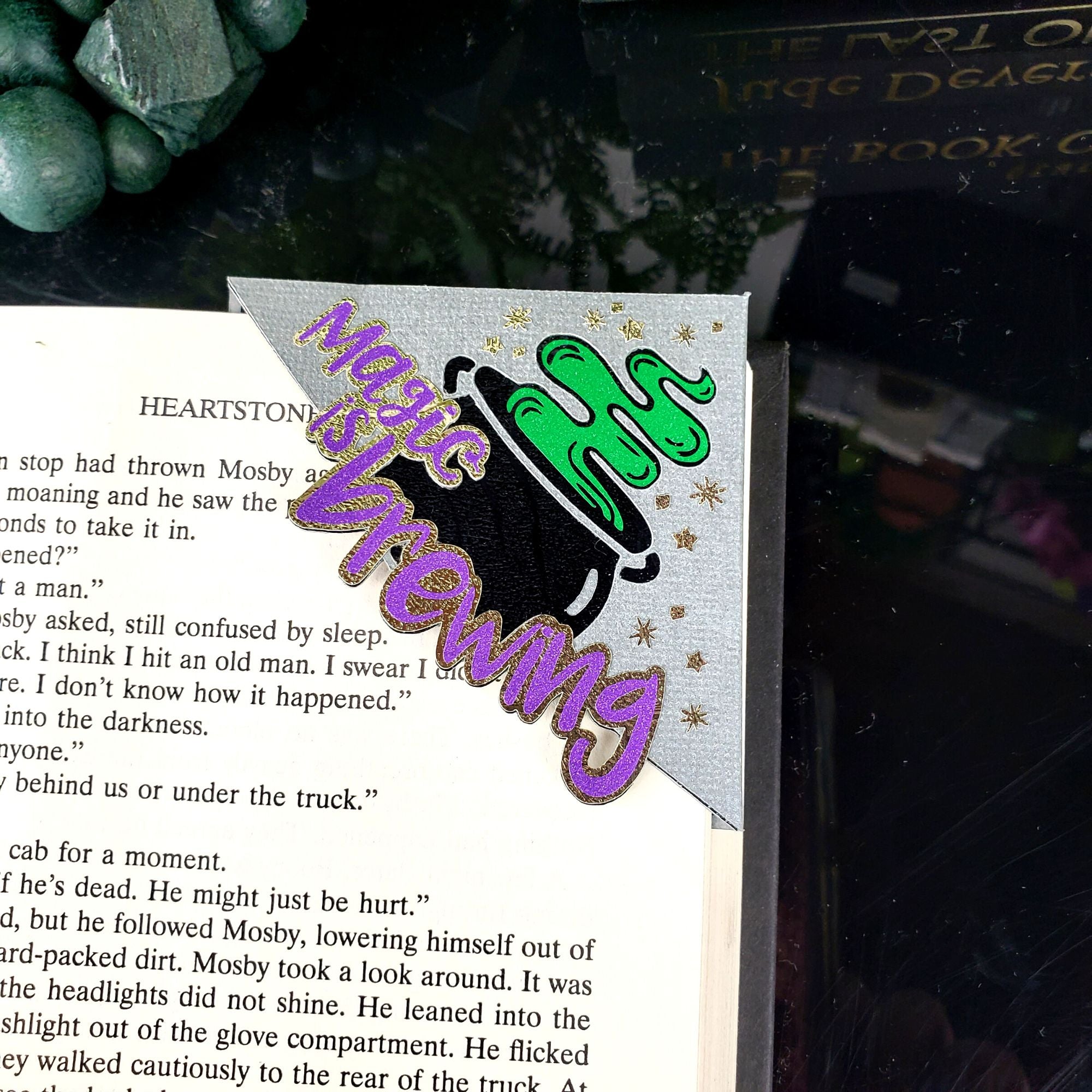 Magic is Brewing Signature Corner Bookmark
