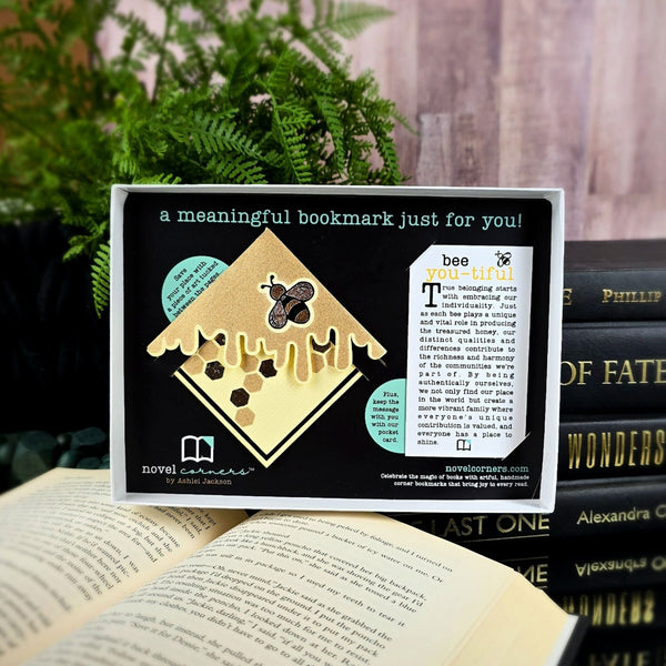 Bee-YOU-tiful Sweet Signature Bookmark + Card Gift Set