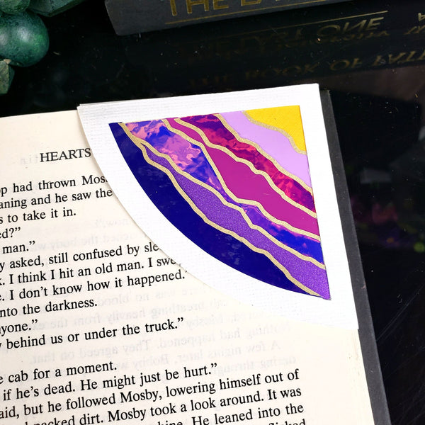 Purple Mountains Signature Corner Bookmark