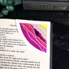 Pink Mountains Signature Corner Bookmark