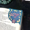 Letter + Leaves Personalized Initial Signature Corner Bookmark