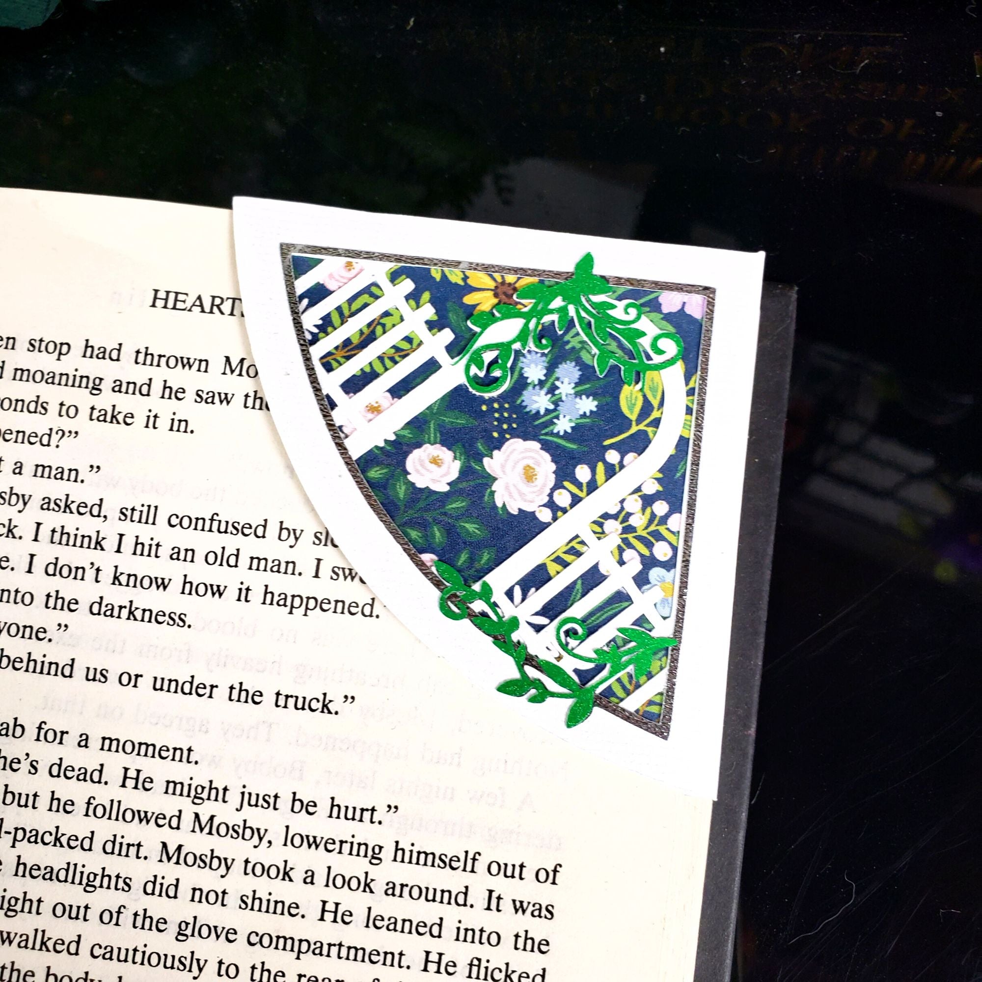 Secret Garden Signature Corner Bookmark