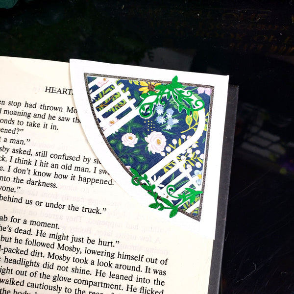Secret Garden Signature Corner Bookmark