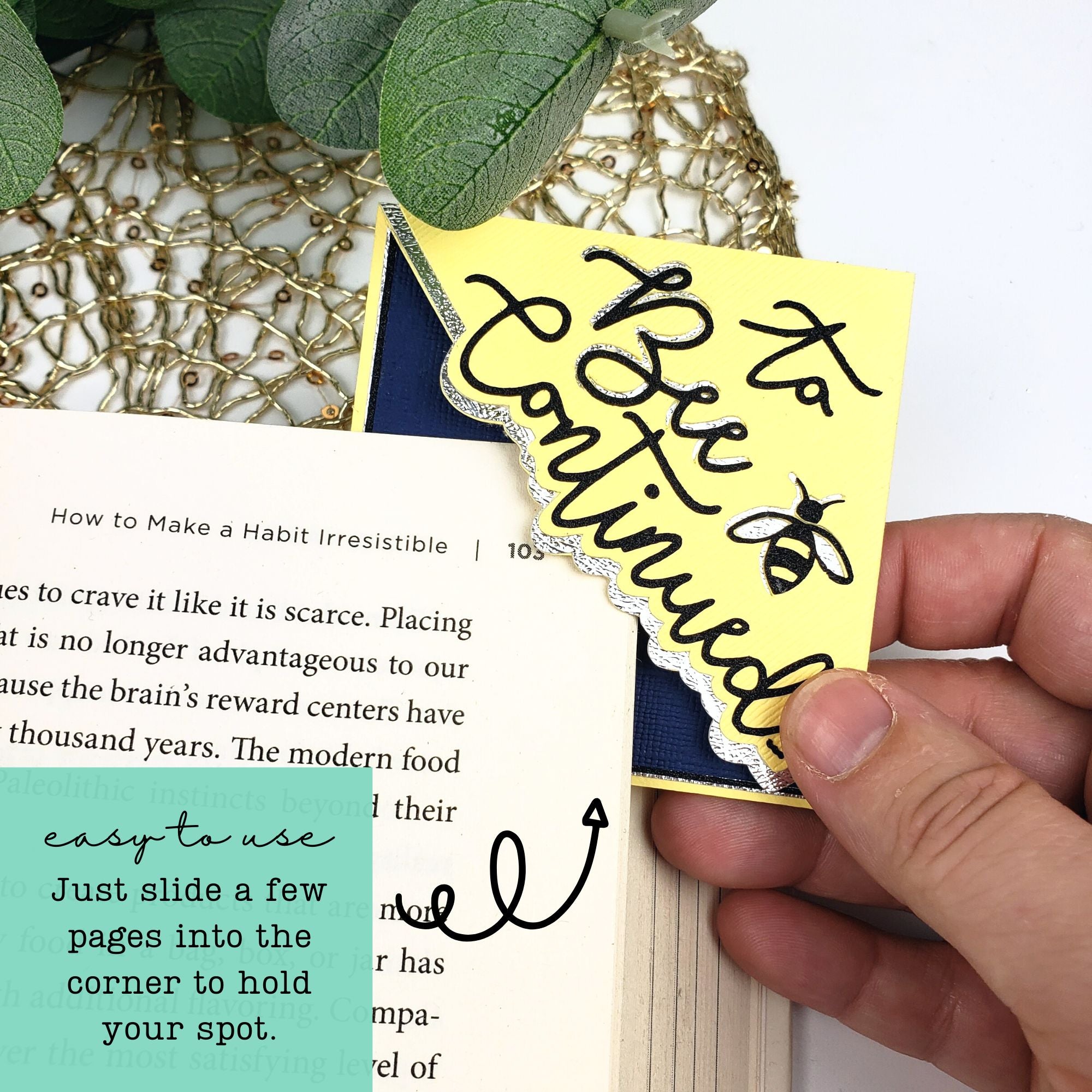 Make Time for Reading Deluxe Bookmark + Card Gift Set