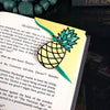 Pineapple Fruit Signature Corner Bookmark