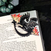 Midnight Dragon Deluxe Handmade Corner Bookmark