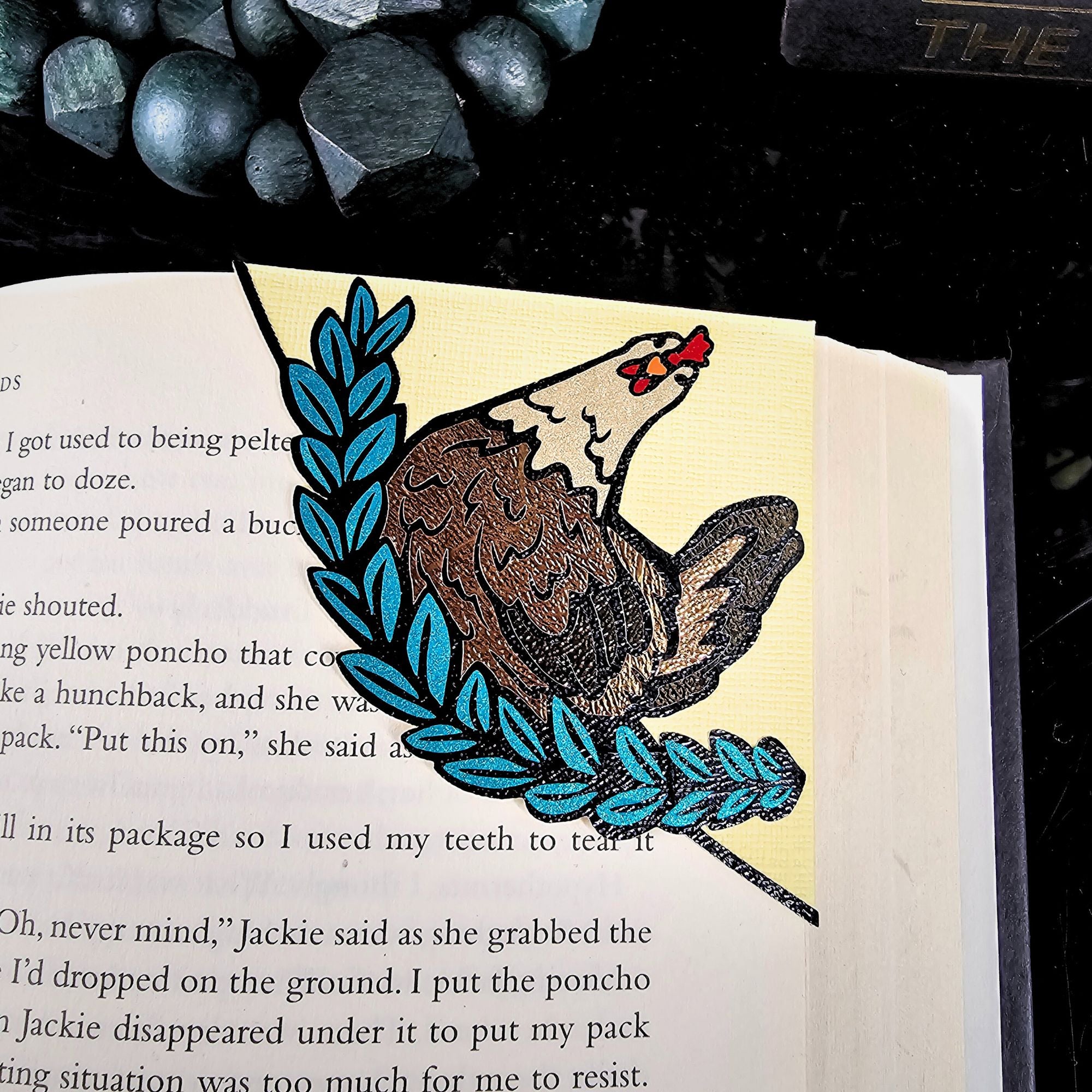 Chicken Signature Corner Bookmark