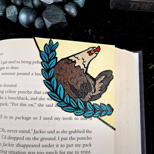 Chicken Signature Corner Bookmark