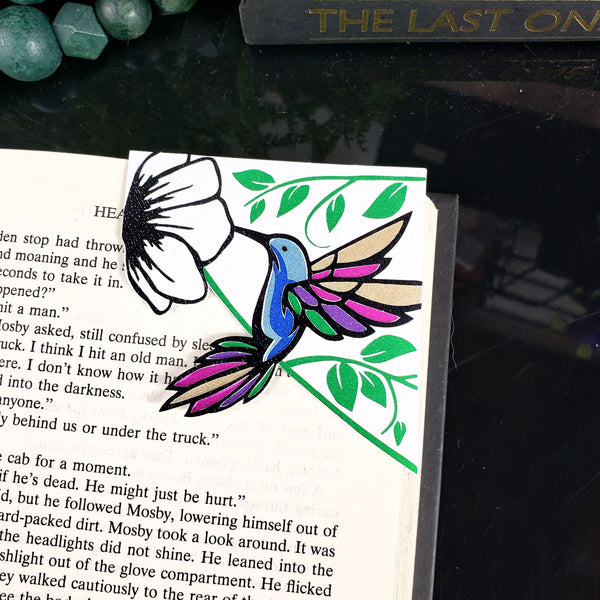 Hummingbird Deluxe Corner Bookmark