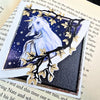 Enchanted Unicorn Deluxe Corner Bookmark