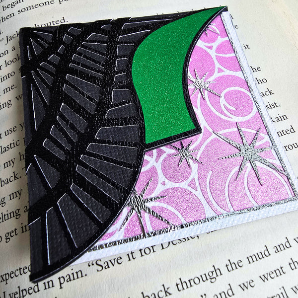 Wickedly Wonderful Signature Handmade Corner Bookmark