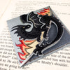 Midnight Dragon Deluxe Handmade Corner Bookmark