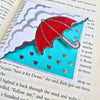 Rainy Days Signature Corner Bookmark