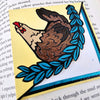 Chicken Signature Corner Bookmark