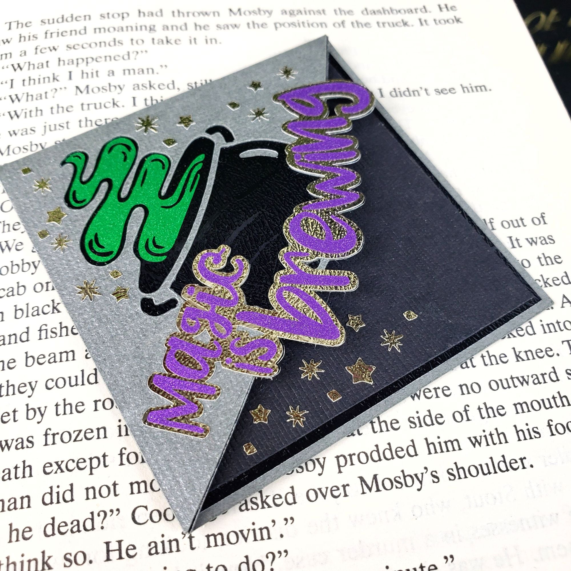 Magic is Brewing Signature Corner Bookmark