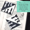 Black Chess Signature Corner Bookmark