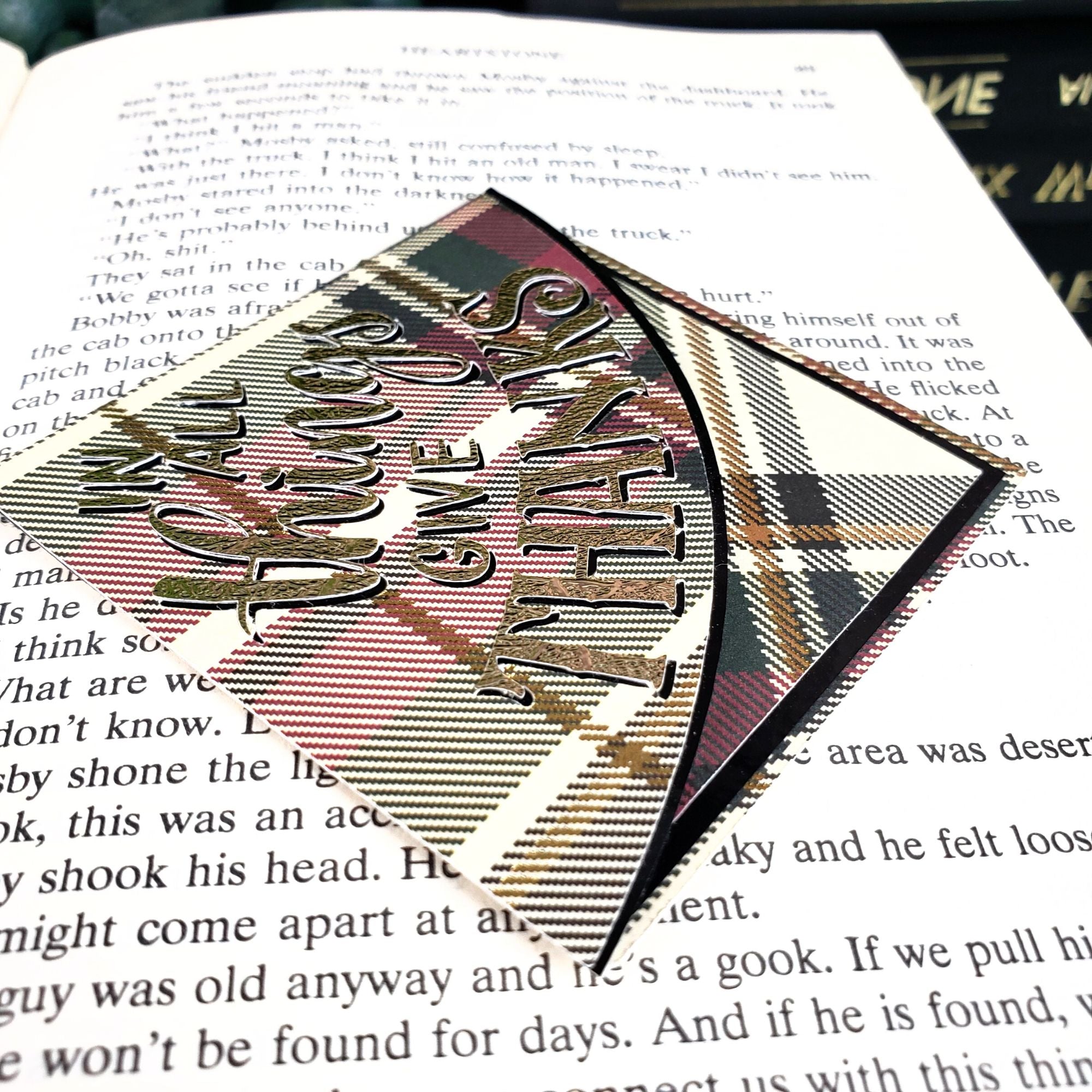 Give Thanks Signature Corner Bookmark