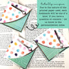 Paintbrush Artist Signature Corner Bookmark