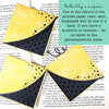 Yellow + Dots Signature Corner Bookmark