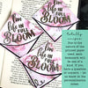 Life in Bloom Signature Corner Bookmark