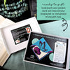 Keep Flying Teal Butterfly Signature Bookmark + Card Gift Set