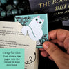 Kitty Among the Flowers Signature Corner Bookmark