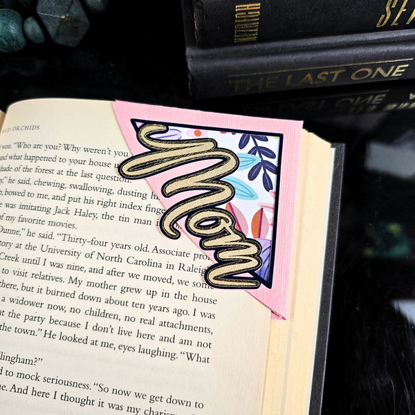 Mom Signature Corner Bookmark