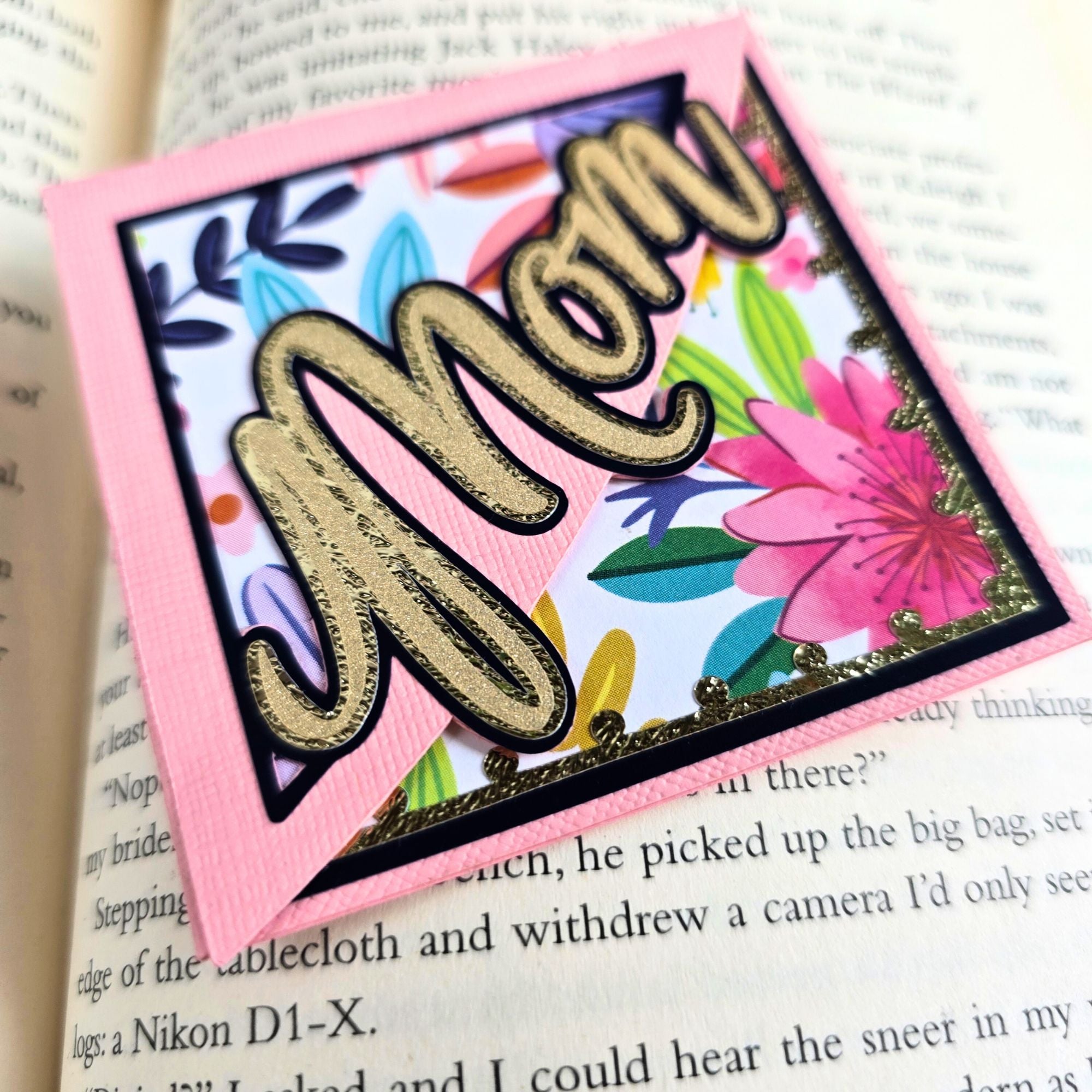 Mom Signature Corner Bookmark