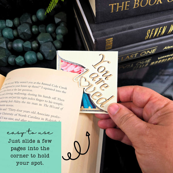 You are Loved Signature Corner Bookmark