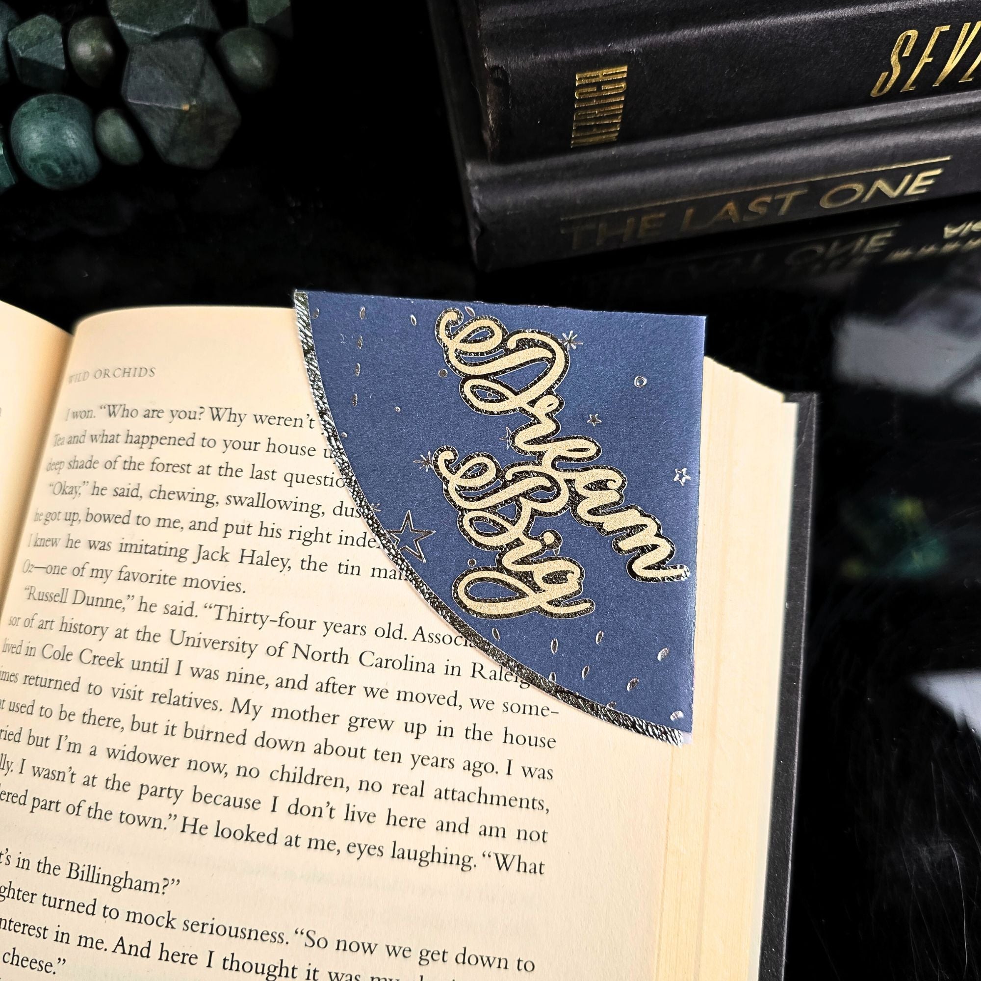 Dream Big Starry Signature Corner Bookmark