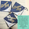 Dream Big Starry Signature Corner Bookmark
