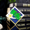 Monstera Plumeria Deluxe Corner Bookmark