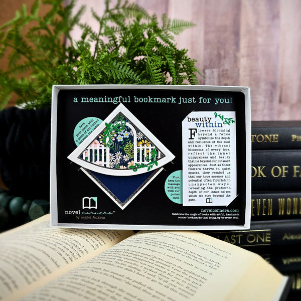 Beauty Within Garden Signature Bookmark + Card Gift Set