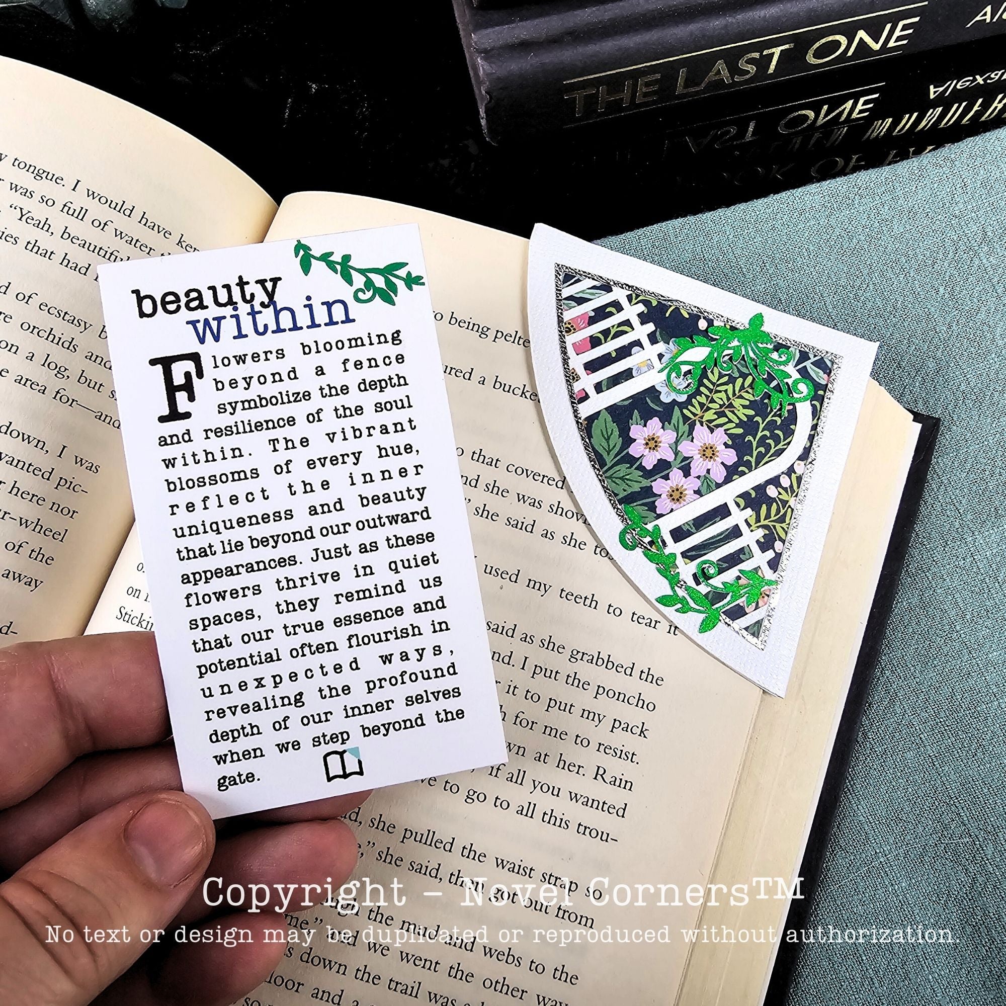 Beauty Within Garden Signature Bookmark + Card Gift Set
