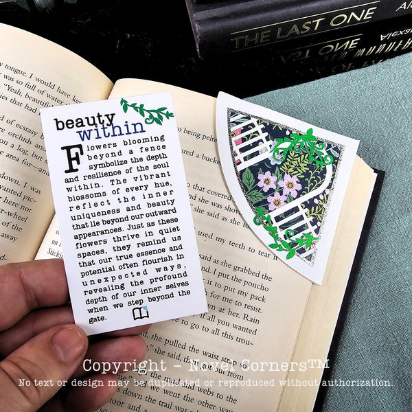 Beauty Within Garden Signature Bookmark + Card Gift Set