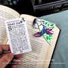 Appreciate Small Joys Hummingbird Deluxe Bookmark + Card Gift Set