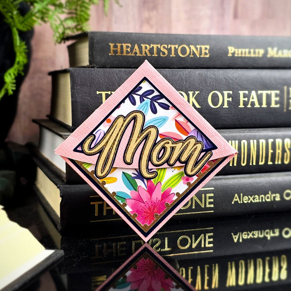 Mom Signature Corner Bookmark