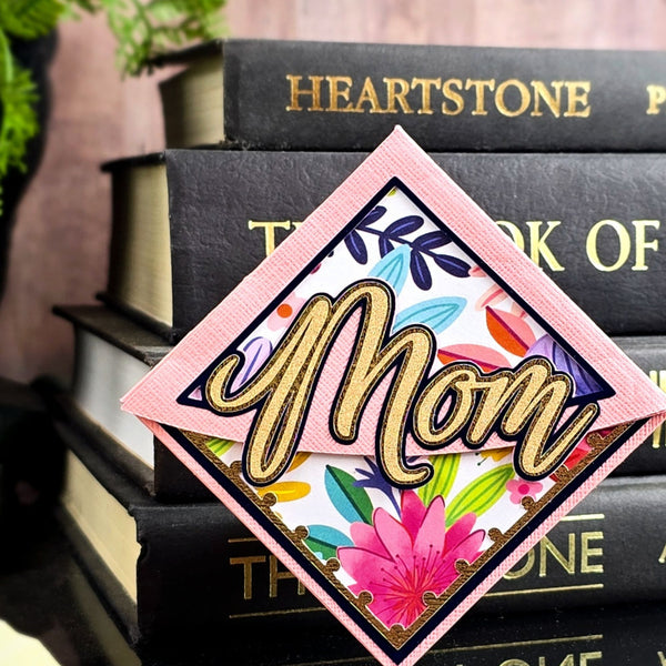 Mom Signature Corner Bookmark