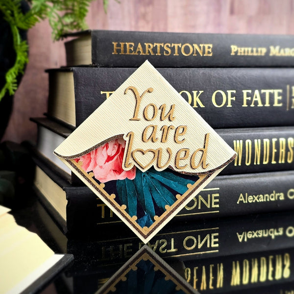 You are Loved Signature Corner Bookmark