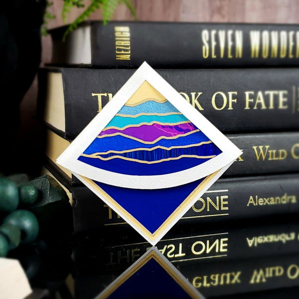 Blue Mountains Signature Corner Bookmark