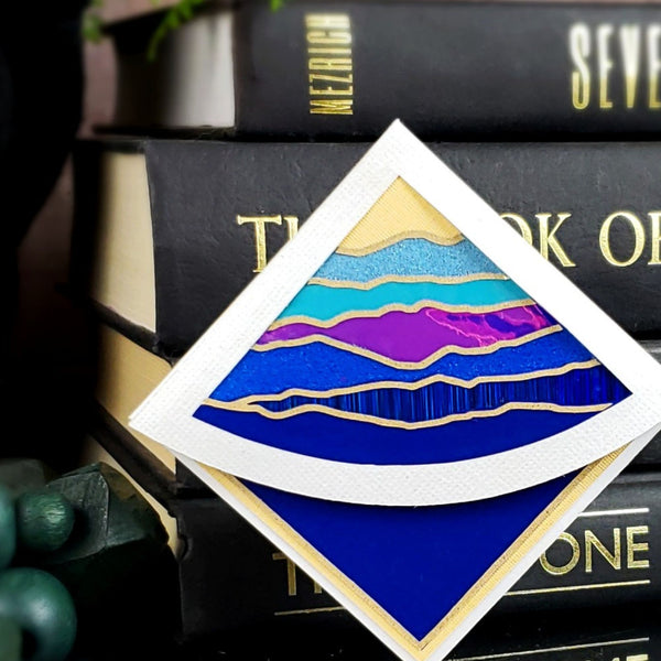 Blue Mountains Signature Corner Bookmark