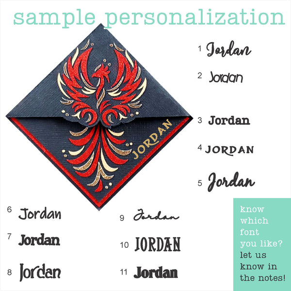 Phoenix Signature Corner Bookmark